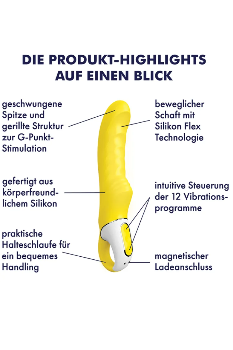 Satisfyer - Yummy Sunshine Vibrator - Gelb